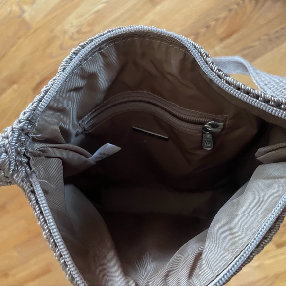 The Sak Brown Woven Zip Pouch - Picture 4 of 4